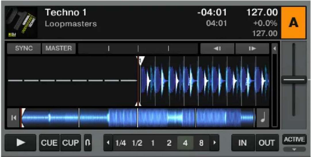 NATIVE INSTRUMENTS Traktor Scratch Audio 6 - Lire la piste - 1