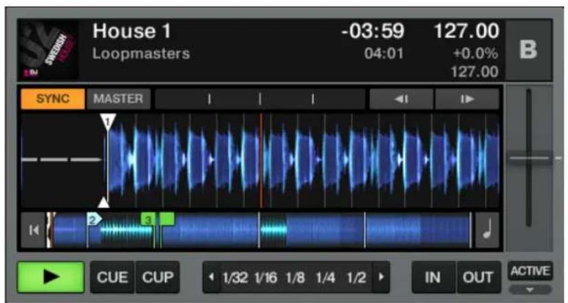 NATIVE INSTRUMENTS Traktor Scratch Audio 6 - Synchroniser la deuxième piste - 1