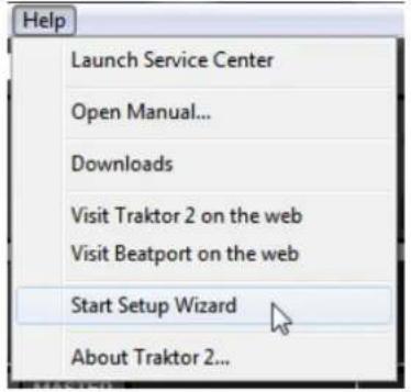 NATIVE INSTRUMENTS Traktor Scratch Audio 6 - Le Setup Wizard de TRAKTOR - 1