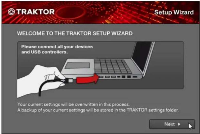 NATIVE INSTRUMENTS Traktor Scratch Audio 6 - Exemple de configuration - 1