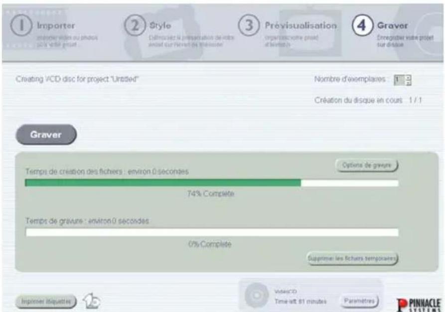 Avid Instant Video Album - Chapitre 6 : gravure - 2
