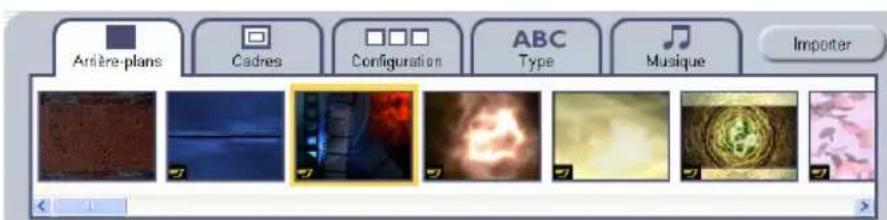 Avid Instant Video Album - Arrière-plans - 1