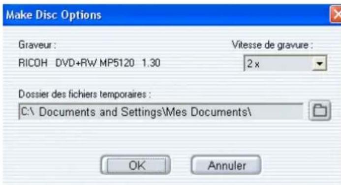Avid Instant Video Album - Modifier le dossier des fichiers temporaires - 1