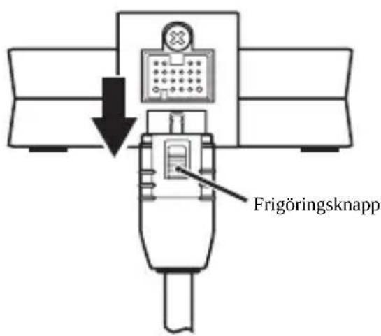 YAMAHA YDS10SL - Losskoppling av dockningskabeln - 1