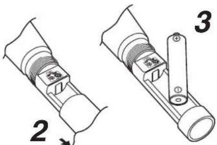 TOA WS5265 - Battery replacement - 1
