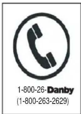 1-800-26-Danby (1-800-263-2629)