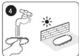 SAMSUNG SS6AK6050KW - Cleaning the sponge filter - 4