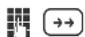 GIGASET Euroset 5020 - Phone number for call forwarding set - 1