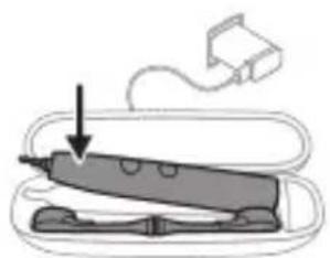PHILIPS Sonicare DiamondClean Smart 9400 HX9917 - Lading ved hjelp av reiseetui - 2