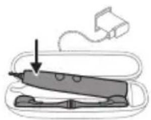 PHILIPS Sonicare DiamondClean Smart 9400 HX9917 - Φόρτιση με τη θήκη ταξιδίου φόρτισης - 2