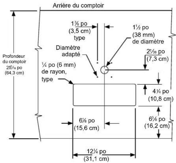 DCS RF24BTR1 - Ensemble de colonne de distribution double - 11