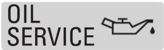 DUCATI Multistrada 1260 Enduro (2020) - Indication OIL SERVICE zéro - 1