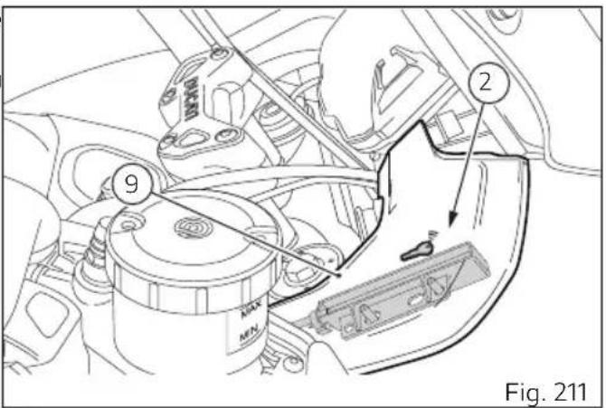 DUCATI Multistrada 1260 Enduro (2020) - correct du système « Hands Free ». - 2