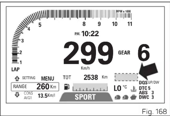 DUCATI Multistrada 1260 Enduro (2020) - Indication entretien (SERVICE) - 1