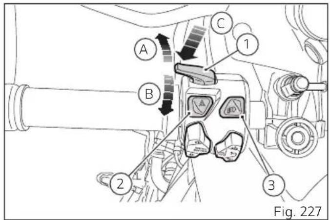 DUCATI Multistrada 1260 Enduro (2020) - Commutateur gauche - 1