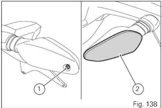 DUCATI Hypermotard SP (2013) - Remplacement des ampoules des clignotants - 2