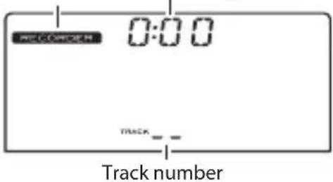 KORG TMR50 - Press the RECORDER ON button to turn on the recorder. - 1