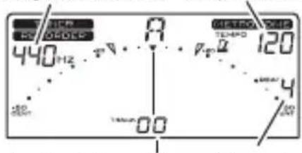 KORG TMR50 - Utilisation simultanée de l'accordeur, du métronome et l'enregistreur - 1
