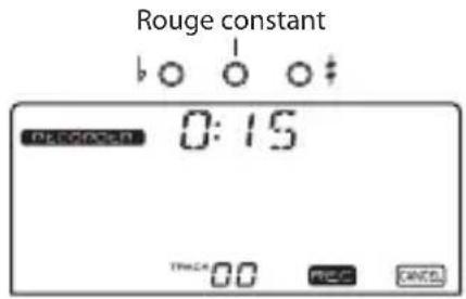 KORG TMR50 - Appuyez sur le bouton PLAY/STOP ou le bouton REC pour démarrer l'enregistrement. Jouez de votre instrument. - 1