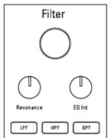 KORG electribe - Filter - 1