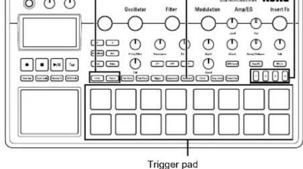 KORG electribe - Playing music with the touch pad. - 1