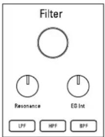 KORG electribe - Filter - 1