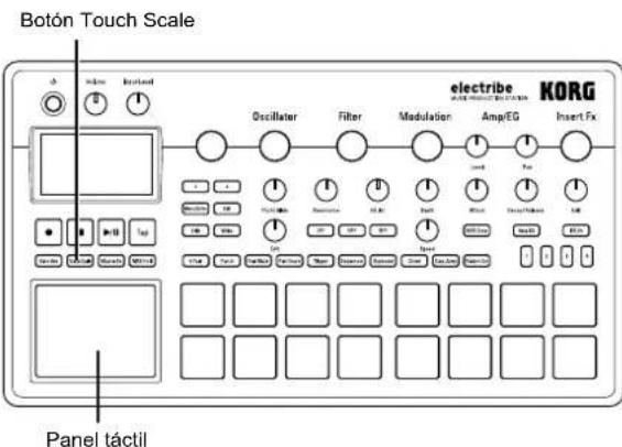 KORG electribe - Toque de música con el panel táctil - 1
