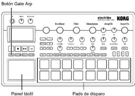 KORG electribe - Toque con el arpegiador de compuerta - 1