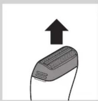 PHILIPS StyleShaver Pro QS6160 - Limpieza del conector del cabezal de corte - 9