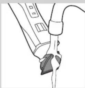 PHILIPS StyleShaver Pro QS6160 - Limpieza del conector del cabezal de corte - 2