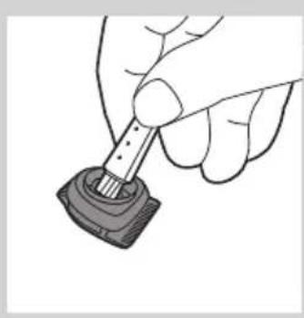 PHILIPS StyleShaver Pro QS6160 - Cleaning the trimming head connector - 4