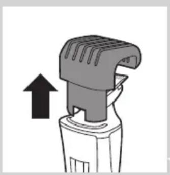 PHILIPS StyleShaver Pro QS6160 - Rengøring af trimmerhovedets tilslutningsdel - 1