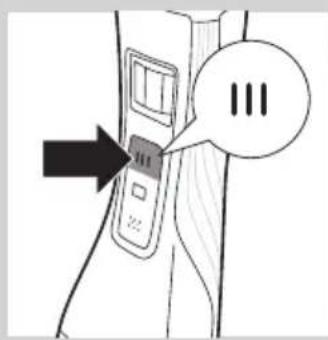 PHILIPS StyleShaver Pro QS6160 - Posicion Longitud del peso afterwards del corte - 5