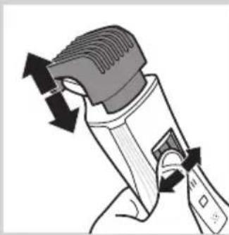 PHILIPS StyleShaver Pro QS6160 - Trimming med kam - 2