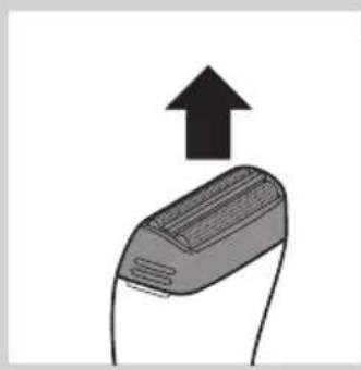 PHILIPS StyleShaver Pro QS6160 - Cleaning the trimming head connector - 7