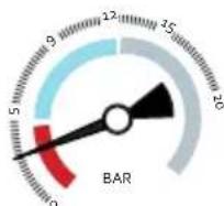 DOMO DO725K - Ukazovatel'tlaku/manometer - 1