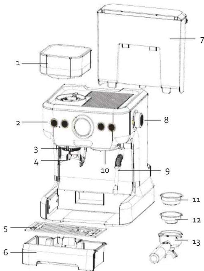 DOMO DO725K - PARTS - 5
