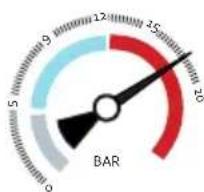 DOMO DO725K - Pressure gauge - 2