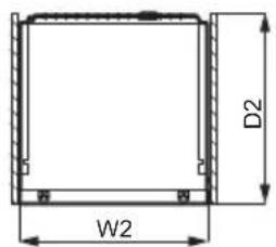 ELECTROLUX KRB2AE88S - Dimensions - 4
