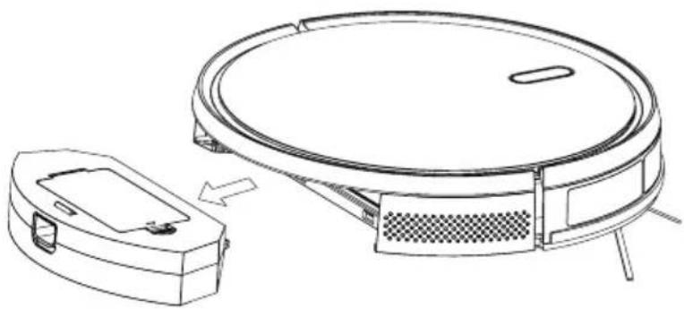BLAUPUNKT Bluebot XVAC - DUSTBIN AND FILTER (Clean it regularly) - 1