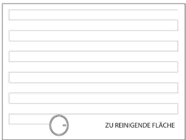 BLAUPUNKT Bluebot XVAC - REINIGUNGSMODUS - 1