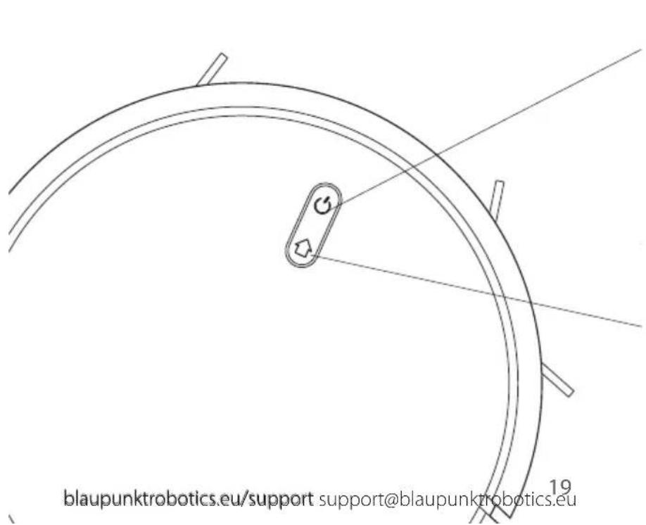 BLAUPUNKT Bluebot XVAC - PRODUCT COMPOSITION / PART NAME - 9