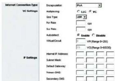 LINKSYS WAG54GX2 - IPoA - 2