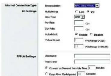 LINKSYS WAG54GX2 - RFC 2364 PPPoA - 3
