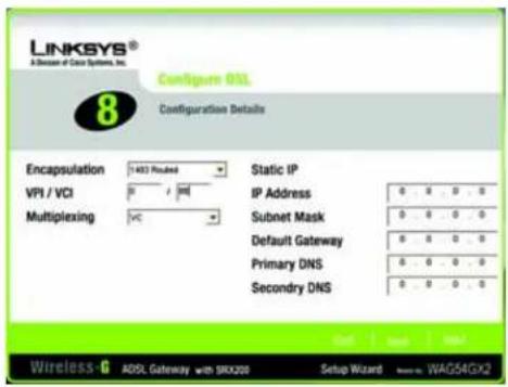 LINKSYS WAG54GX2 - PPPoA - 1