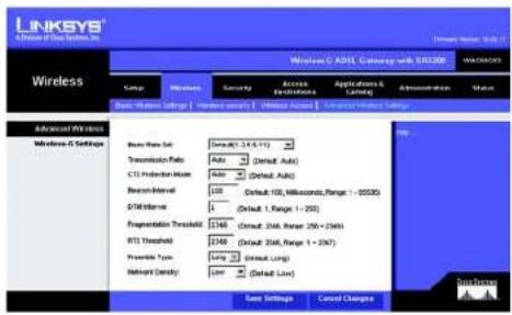 LINKSYS WAG54GX2 - Advanced Wireless - 1