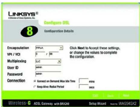LINKSYS WAG54GX2 - PPPoA - 1