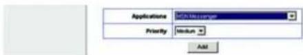 LINKSYS WAG54GX2 - Internet Access Priority (Priorité d'accès à Internet) - 3