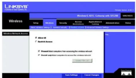 LINKSYS WAG54GX2 - WEP - 3