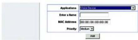 LINKSYS WAG54GX2 - Internet Access Priority (Priorität für Internetzugriff) - 4